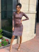 Load image into Gallery viewer, Chocolate Swirl Dress